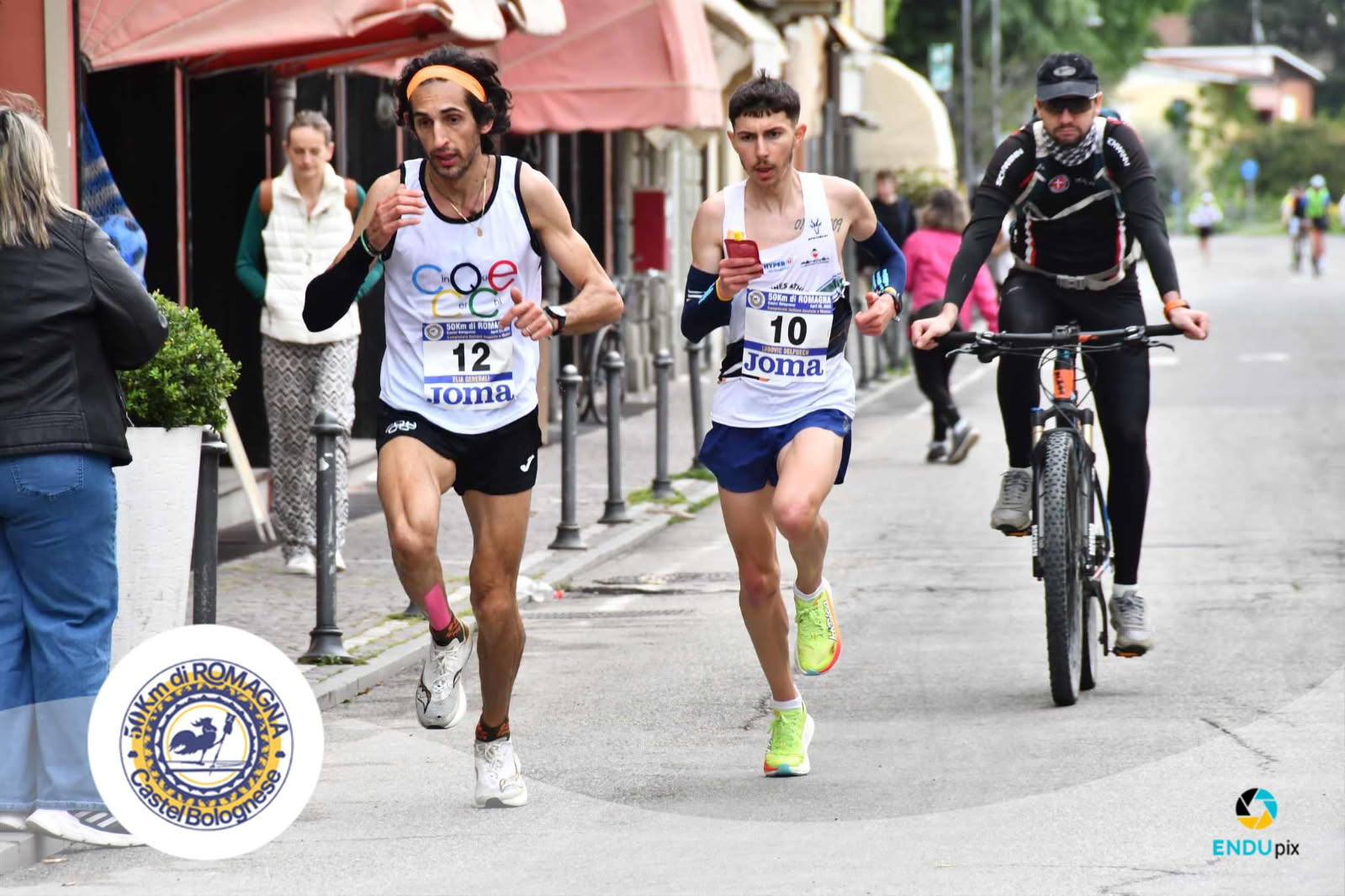 Ludovic Delpuech aux 50 km de Romagna en Italie